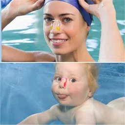 swiming Swimming pool training nose plugs Nose Clip image 2