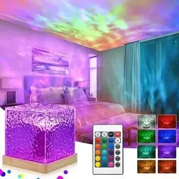 diyalux Romantic Ocean Wave Projector Light – 3D Water Wave Effect LED Projector Night Lamp-picture-30