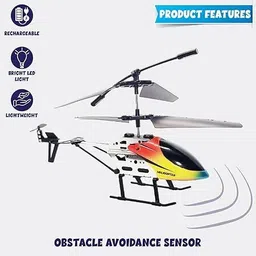 brijbazaar RC Helicopter Radio Remote Control and Obstacle Avoidance Helicopter image 4