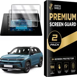 spartan shield Screen Guard for NEW MARUTI SUZUKI VICTORIS 2025+ [2 PACK] || 7 INCH INFOTAINMENT PROTECTOR || Lxi, Vxi & Zxi / ZxI(O) || Anti Fingerprint | Scratch Resistant | HD Clarity || CAR Display Accessories for Car LCD Touchscreen [Not Tempered Glass]-picture-12