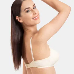 Tweens Pack Of 2 Full Coverage Non Padded Seamless Cotton T-shirt Bra With All Day Comfort image 3