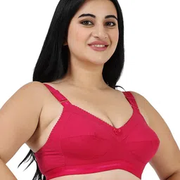 LADYLAND Pack Of 2 Assorted Non Padded Full Coverage All Day Comfort Cotton T-shirt Bra image 3