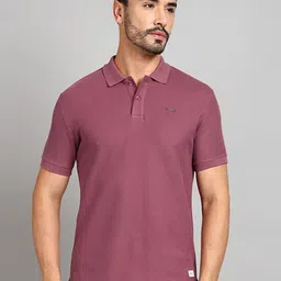 Royal Enfield Men Solid Polo Collar Cotton T-shirt-picture-17