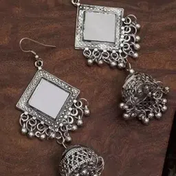 JMBW INTERNATIONAL Contemporary Jhumkas Earrings-image-40