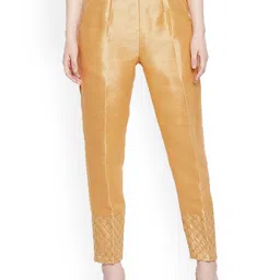 MIXFIT Women Embroidered Regular Fit Trousers-image-46