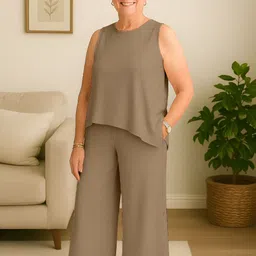 Moomaya Sleeveless Top And Palazzos image 4