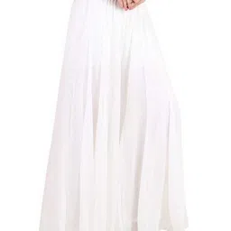 Farden Women Knitted Georgette Ethnic Palazzos image 3