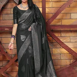 BerMondsey Woven Design Zari Banarasi Saree-picture-37