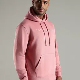 Tommy Hilfiger Men Typography Printed Hooded Sweatshirt image 2