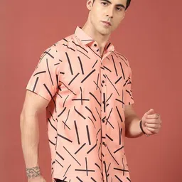 Voroxy Men Relaxed Printed Casual Shirt image 3