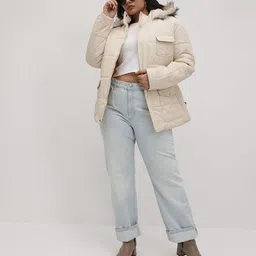 The Roadster Life Co. Plus Size Longline Parka Jacket image 5