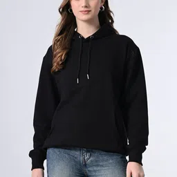 OWL MINK Women Printed Hooded Sweatshirt-image-92