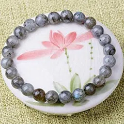 Divine souvenirs Unisex Artificial Beaded Elasticated Bracelet image 3