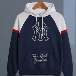 Try This Colourblocked Hooded Long Sleeves Pullover image 4