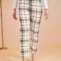 G Heist Women Pack Of 3 Checked Assorted Lounge Pants-image-10