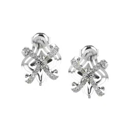 VALANOVA 18Kt White Gold 0.56 Carat Lab Grown Diamond Earrings-picture-31