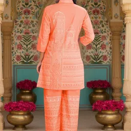 AXI COUTURE Women Printed Tunic with Trousers image 2