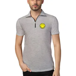 BEYOU FASHION Men Printed Polo Collar T-shirt-picture-43