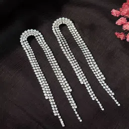 Niscka Contemporary Drop Earrings-image-44