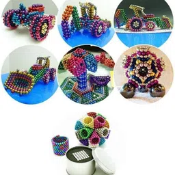 cross 5MM 216 Pieces Multicolore Magnetic Balls Magnets image 5