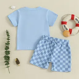 LULU & SKY Boys T-shirt with Shorts image 2