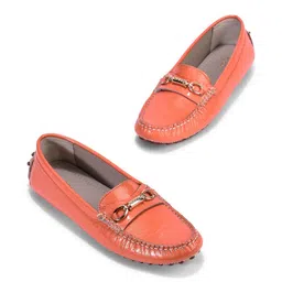 Woodland Women Leather Driving Shoes-picture-29