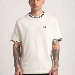 R&B Brand Logo Relaxed Fit Cotton T-shirt-picture-42