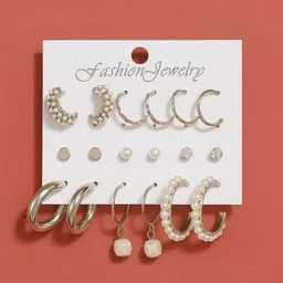 TheVineGirl Geometric Hoop Earrings-picture-26