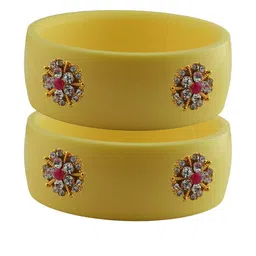 Vidhya Kangan Women Beige Bangle-picture-56