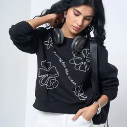 People Women Printed Sweatshirt-image-10