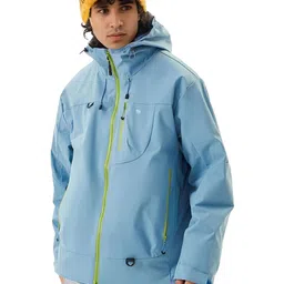 Palay Men Colourblocked Windcheater Outdoor Sporty Jacket-image-5