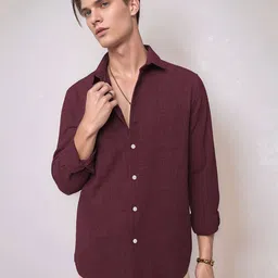 SAMRIZ Men Solid Spread Collar Casual Shirt-picture-20