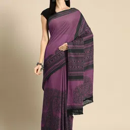 BUTA BUTI Floral Printed Pure Cotton Saree-picture-20