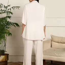 ETC Women V-Neck Night Suit image 2