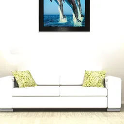 Chaque Decor Blue & White Religious Wooden Wall Art-picture-39