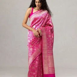 GARIYA Woven Design Zari Banarasi Saree-picture-31