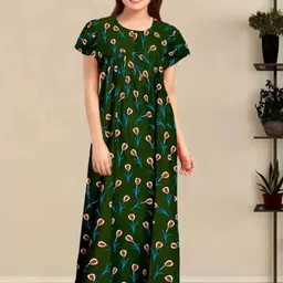 PR PINK ROYAL Printed Maxi Nightdress-picture-29