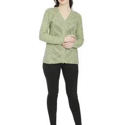 HAUTEMODA Women Woollen Cardigan-image-19