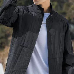 StyleCast x Revolte Stand Collar Leather Jacket-picture-41