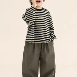 LULU & SKY Boys Loose Fit High-Rise Trousers image 4