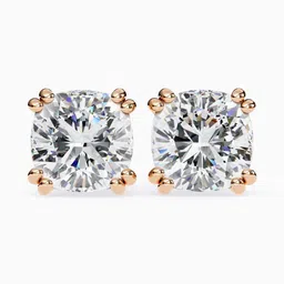 VALANOVA Hallmarked 18Kt Gold Diamond Studded Earrings- 1.65 g-picture-21