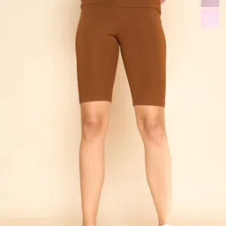 COLOR CAPITAL Pack Of 3 Above Knee Gym Tights image 1