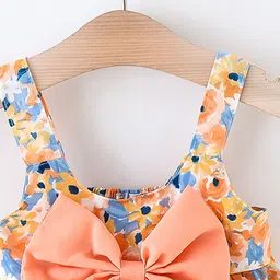 LULU & SKY Floral Print Fit & Flare Dress image 5