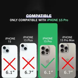 Luxury Kase Solid Mag-Safe iPhone 15 Pro Back Case Mobile Accessories image 5