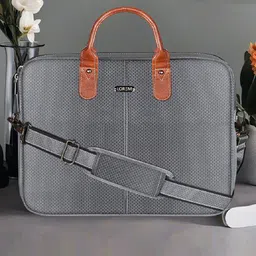 LOREM Men Textured Laptop Bag-picture-28