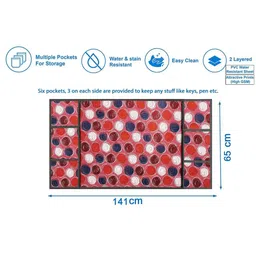 The Furnishing Tree Pink Plastic Refrigerator Cover image 3