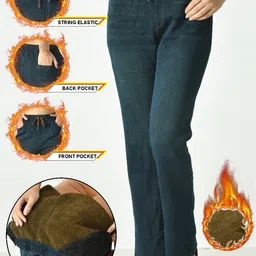 POSMEE Straight Fit Mid-Rise Light Fade Jeans image 2