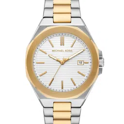 Michael Kors Men Textured Dial & Stainless Steel Straps Analogue Watch MKO1181-picture-44