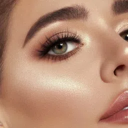 3 in 1 Blusher Highlighter Eyeshadow Palette Kit Highlighter-image-2