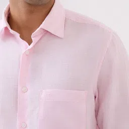ColorPlus Long Sleeves Pure Linen Shirt image 3